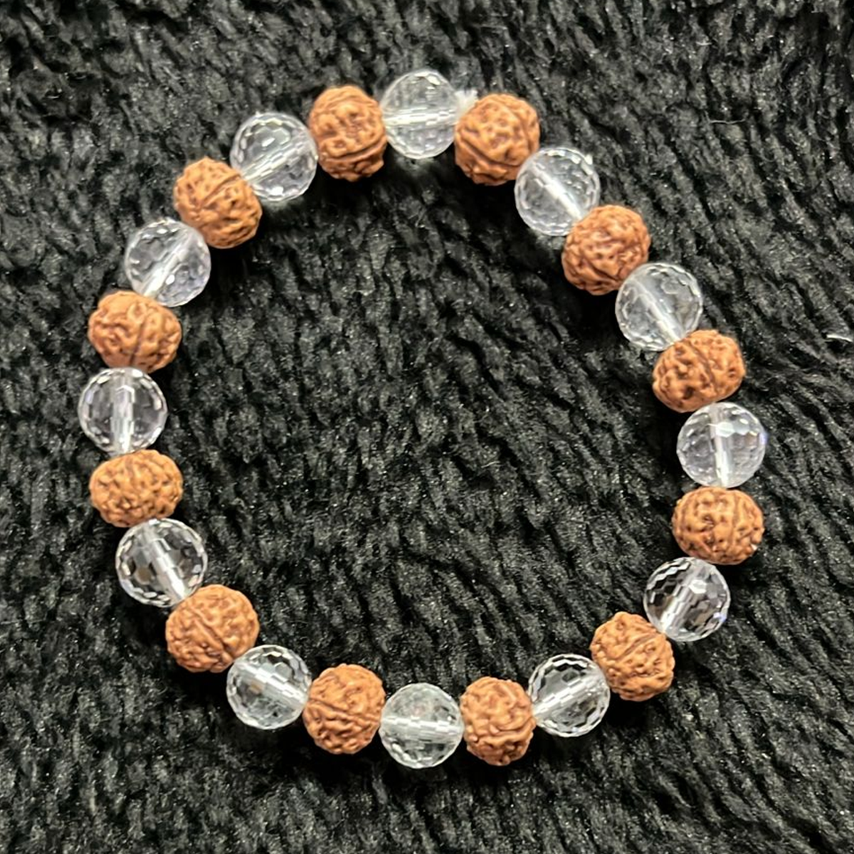 Rudraksha Crystal Bracelet1