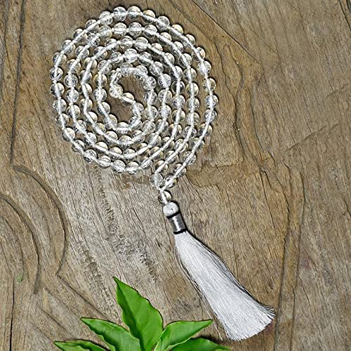 Sphatik mala (Diamond cut )1